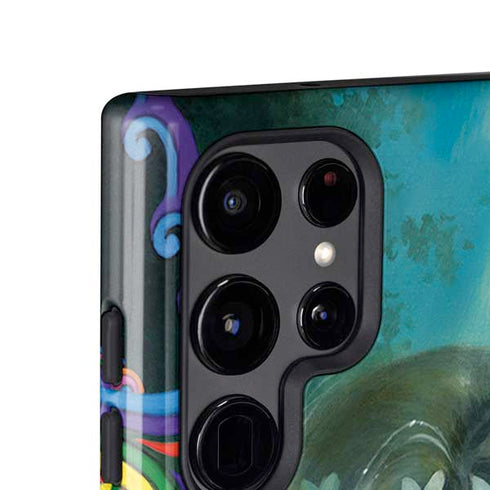 Rainbow Winged Yoga Fairy by Jasmine Becket-Griffith Galaxy S25 Ultra Impact Case