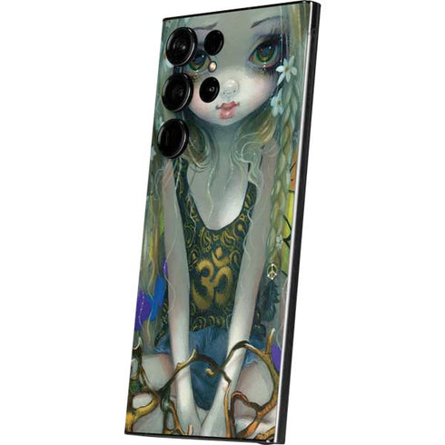 Rainbow Winged Yoga Fairy by Jasmine Becket-Griffith Galaxy S24 Ultra Skin