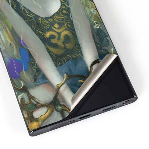 Rainbow Winged Yoga Fairy by Jasmine Becket-Griffith Galaxy S25 Ultra Skin