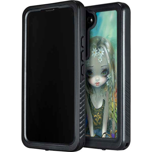 Rainbow Winged Yoga Fairy by Jasmine Becket-Griffith Galaxy S24 Waterproof Case
