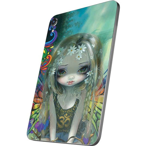 Rainbow Winged Yoga Fairy by Jasmine Becket-Griffith Apple iPad Mini Skin