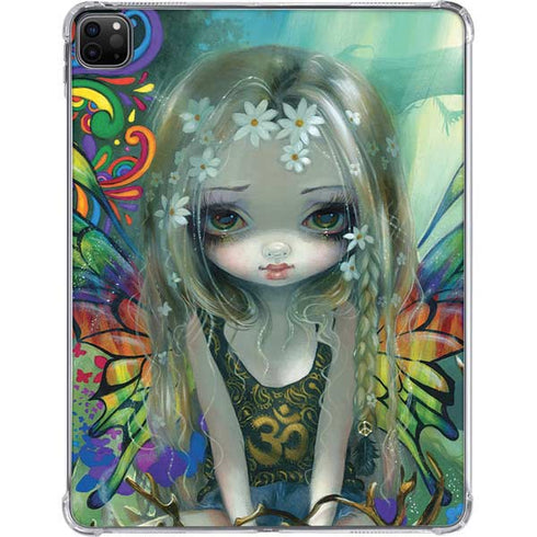 Rainbow Winged Yoga Fairy by Jasmine Becket-Griffith iPad Cases