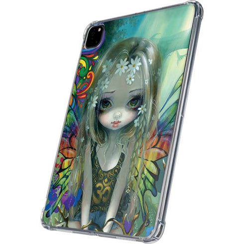 Rainbow Winged Yoga Fairy by Jasmine Becket-Griffith iPad Pro 11in (2024) Clear Case