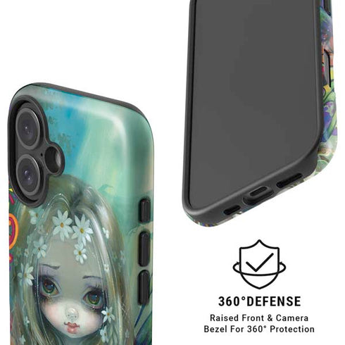 Rainbow Winged Yoga Fairy by Jasmine Becket-Griffith iPhone 16 Plus Magsafe Impact Case