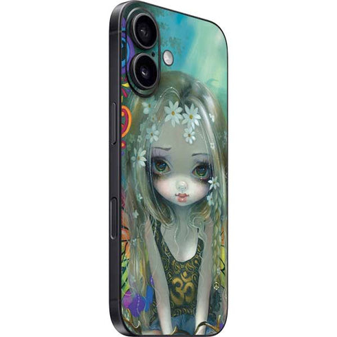 Rainbow Winged Yoga Fairy by Jasmine Becket-Griffith iPhone 16 Plus Skin