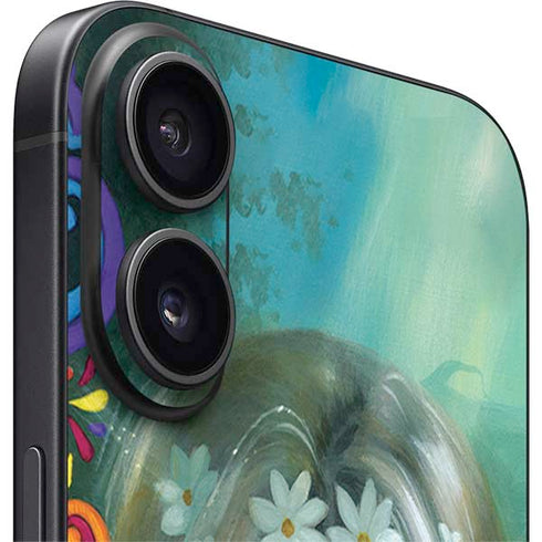 Rainbow Winged Yoga Fairy by Jasmine Becket-Griffith iPhone 16 Plus Skin