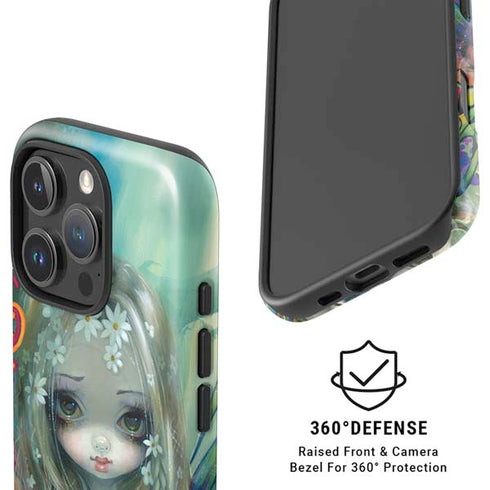 Rainbow Winged Yoga Fairy by Jasmine Becket-Griffith iPhone 16 Pro Magsafe Impact Case