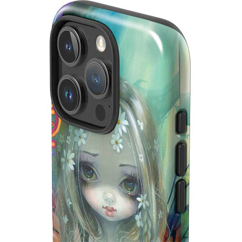 Rainbow Winged Yoga Fairy by Jasmine Becket-Griffith iPhone 16 Pro Max Impact Case