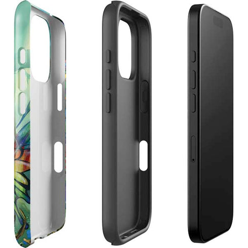 Rainbow Winged Yoga Fairy by Jasmine Becket-Griffith iPhone 16 Pro Max Impact Case