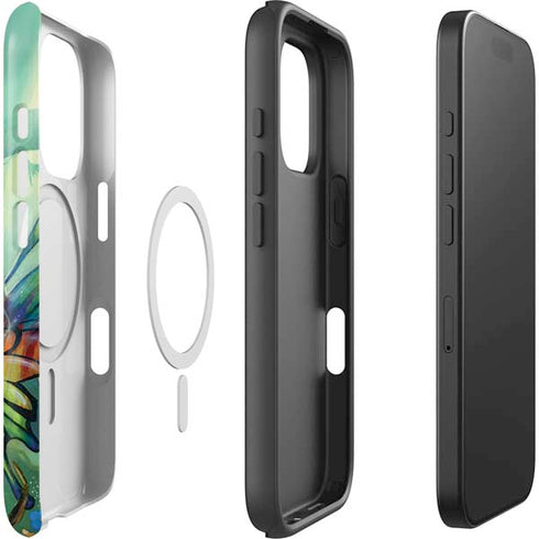 Rainbow Winged Yoga Fairy by Jasmine Becket-Griffith iPhone 16 Pro Max Magsafe Impact Case