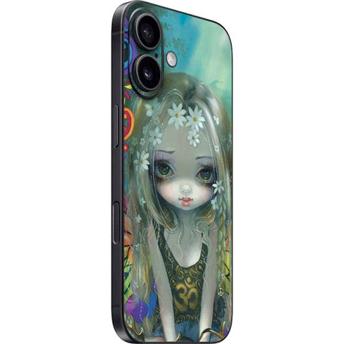Rainbow Winged Yoga Fairy by Jasmine Becket-Griffith iPhone 16 Skin