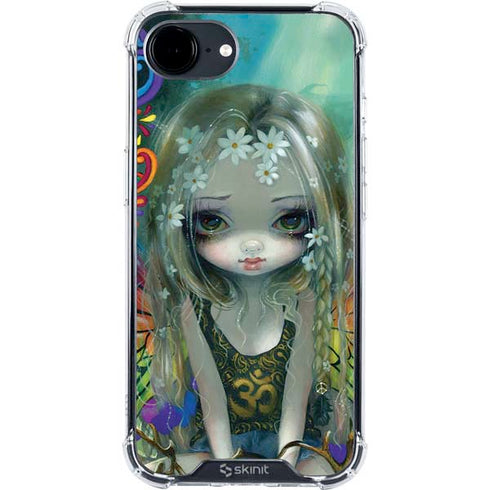 Rainbow Winged Yoga Fairy by Jasmine Becket-Griffith iPhone 16e Clear Case