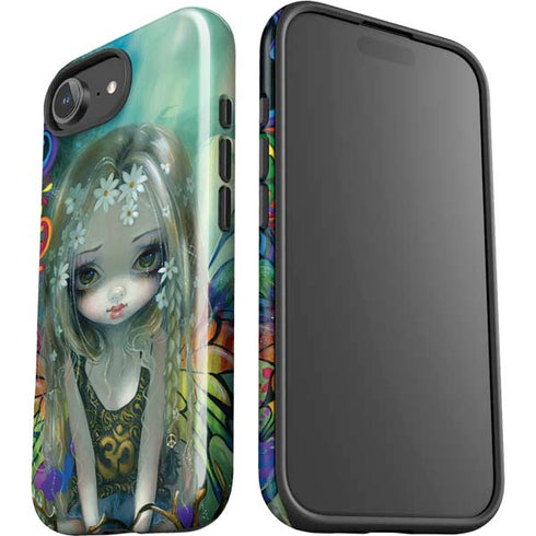 Rainbow Winged Yoga Fairy by Jasmine Becket-Griffith iPhone 16e Impact Case