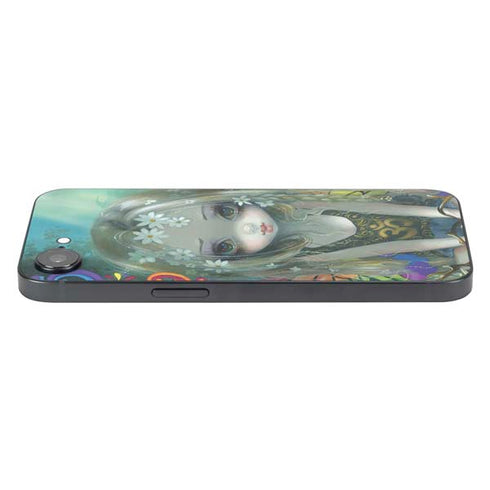 Rainbow Winged Yoga Fairy by Jasmine Becket-Griffith iPhone 16e Skin
