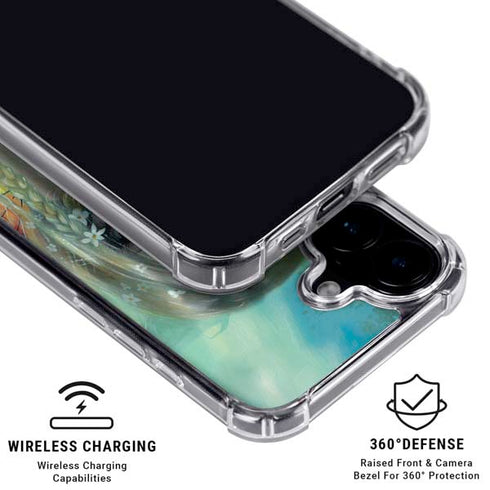 Rainbow Winged Yoga Fairy by Jasmine Becket-Griffith iPhone 17 MagSafe Case