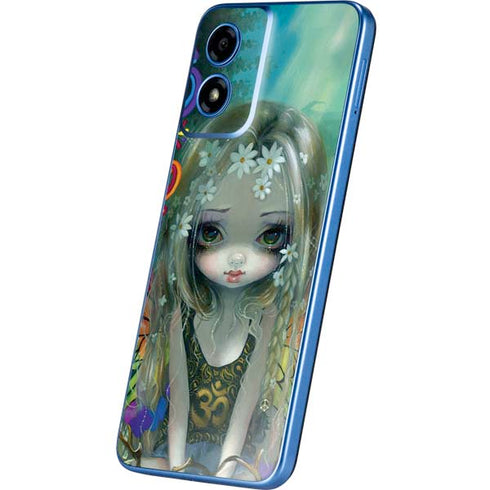 Rainbow Winged Yoga Fairy by Jasmine Becket-Griffith Moto G Play 4G (2024) Skin