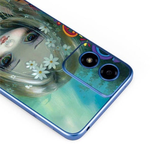 Rainbow Winged Yoga Fairy by Jasmine Becket-Griffith Moto G Play 4G (2024) Skin