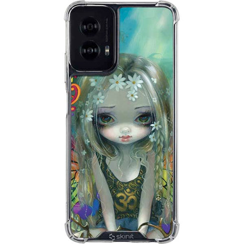 Rainbow Winged Yoga Fairy by Jasmine Becket-Griffith Moto G Power 5G (2024) Clear Case
