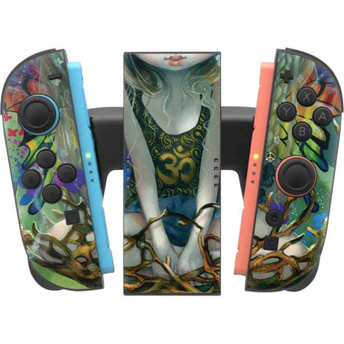 Rainbow Winged Yoga Fairy by Jasmine Becket-Griffith Nintendo Switch 2 (2025) Joy-Con Controller Skin