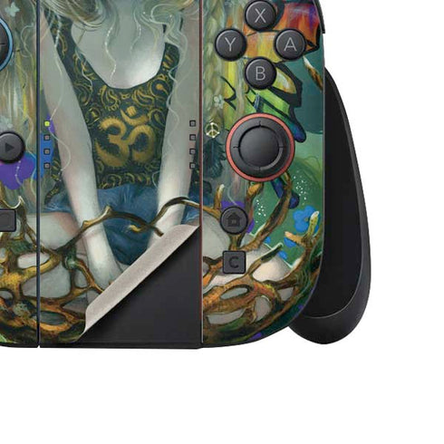 Rainbow Winged Yoga Fairy by Jasmine Becket-Griffith Nintendo Switch 2 (2025) Joy-Con Controller Skin