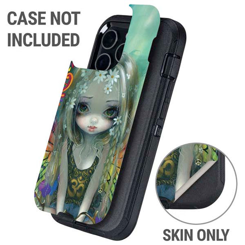 Rainbow Winged Yoga Fairy by Jasmine Becket-Griffith Otterbox Defender iPhone Skin