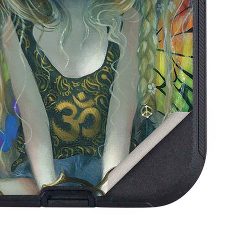 Rainbow Winged Yoga Fairy by Jasmine Becket-Griffith Otterbox Defender iPhone Skin