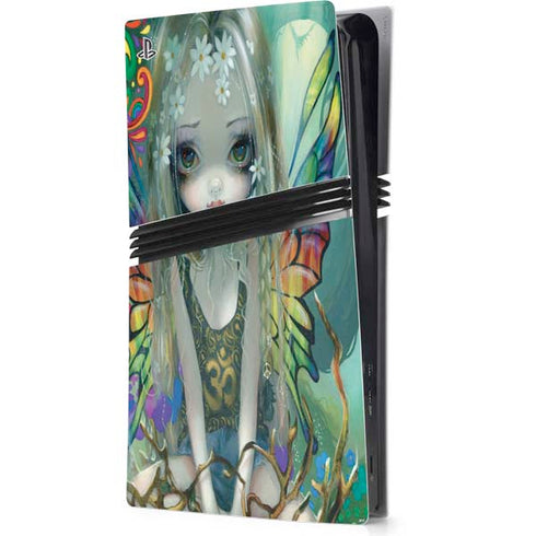 Rainbow Winged Yoga Fairy by Jasmine Becket-Griffith PlayStation PS5 Skins