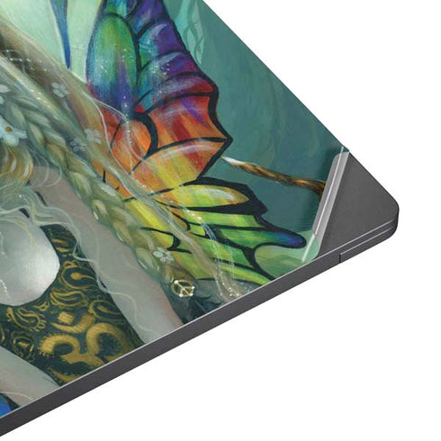 Rainbow Winged Yoga Fairy by Jasmine Becket-Griffith Surface Laptop 7 15in Skin