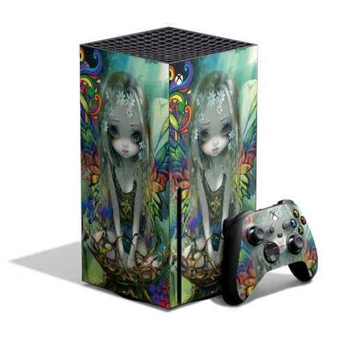 Rainbow Winged Yoga Fairy by Jasmine Becket-Griffith Xbox Series X Bundle Skin