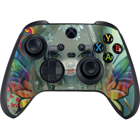Rainbow Winged Yoga Fairy by Jasmine Becket-Griffith Xbox Series X Bundle Skin