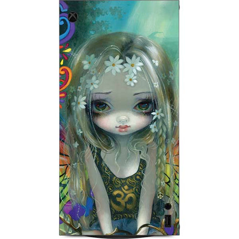 Rainbow Winged Yoga Fairy by Jasmine Becket-Griffith XBox Series X Digital Edition Console Skin