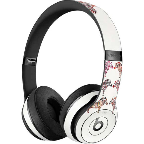 Cat Coq Rainbow Zebras Beats Solo 3 Wireless Skin