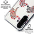 Rainbow Zebras by Cat Coq Galaxy A36 5G Clear Case