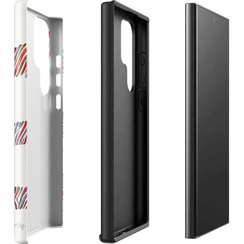 Rainbow Zebras by Cat Coq Galaxy S23 Ultra Pro Case