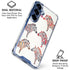 Rainbow Zebras by Cat Coq Galaxy S25 Plus Clear Case