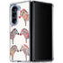 Rainbow Zebras by Cat Coq Galaxy Z Fold5 5G Clear Case