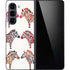 Rainbow Zebras by Cat Coq Galaxy Z Fold5 5G Skin