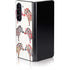 Rainbow Zebras by Cat Coq Galaxy Z Fold5 5G Skin