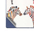 Rainbow Zebras by Cat Coq Galaxy Z Fold6 Skin