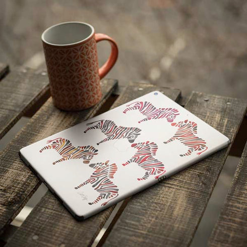Rainbow Zebras by Cat Coq iPad Skins