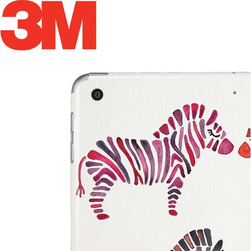 Rainbow Zebras by Cat Coq Apple iPad Skin