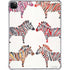 Rainbow Zebras by Cat Coq iPad Pro 11in (2024) Clear Case