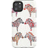 Rainbow Zebras by Cat Coq iPhone Cases