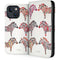Rainbow Zebras by Cat Coq iPhone 15 Folio Case
