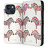 Rainbow Zebras by Cat Coq iPhone 15 Plus Folio Case