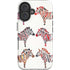 Rainbow Zebras by Cat Coq iPhone 16 Impact Case