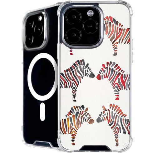 Rainbow Zebras by Cat Coq iPhone 16 Pro MagSafe Case
