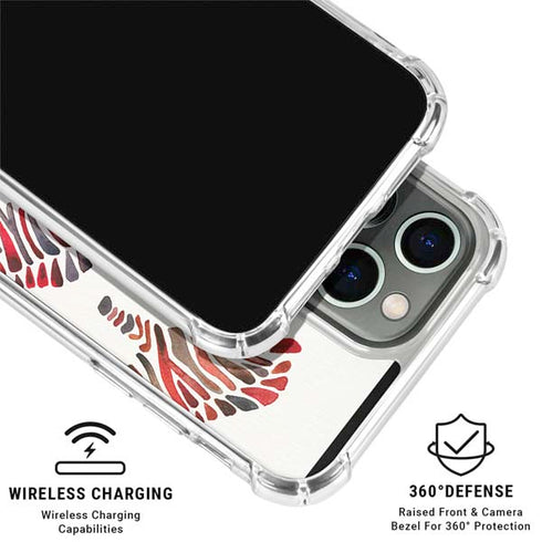 Rainbow Zebras by Cat Coq iPhone 16 Pro Max Clear Case