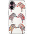 Rainbow Zebras by Cat Coq iPhone 16 Skin