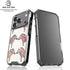 Rainbow Zebras by Cat Coq iPhone 18 Pro Clear Case